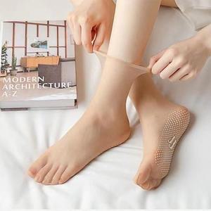 여성 발목 심플스타킹 양말 고단력 여름 패션 여자삭스