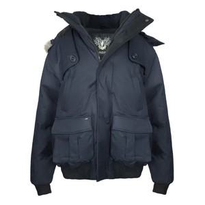 카르텔 코요테퍼 남성 패딩 점퍼 CARTEL NAVY