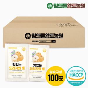 참앤들황토농원 맛있는 도라지와 배즙 (100ml x 100포)