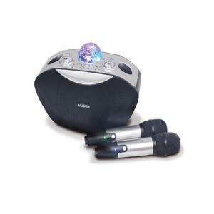 MBUS-600 충전식 블루투스 스피커 휴대용 노래방 미러볼 USB TF카드 AUX 캠핑 차박
