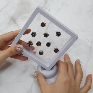 PE필름 악모던세사리 액자 케이스 화이트 11x11