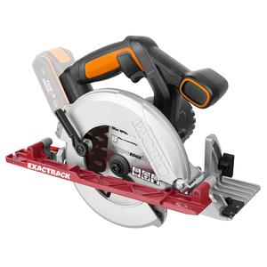 웍스 충전원형톱 전동 20V 베어툴 165mm WX530.9