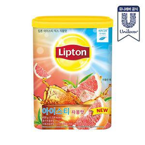 [무료배송] 립톤 아이스티 자몽맛 820g