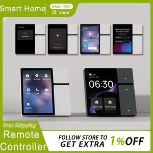투야 스마트봇스마트 홈 제어판 3.5 인치 WiFi MOES Zigbee 벽 스위치 오토메이션 LCD 화면 Coustom IR  컨