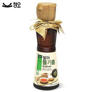 [청오][구수함愛] 국산 발아 들기름 160ml