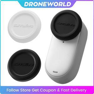 [누리사진관]Insta360 GO 3S 카메라 실리콘 렌즈 케이스 스크래치 방지 캡 용 끈이있는 미끄럼 보호 커버