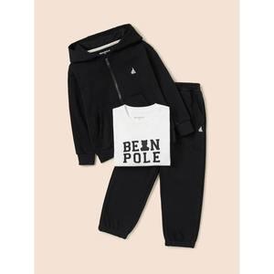 백화점매장판 빈폴키즈 20% OFFBEANPOLE KIDS 후드 집업 3PCS 세트 블랙 BI5141U065 쥬니어 키즈 상하