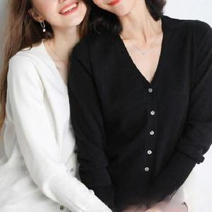 유니폼가디건 병원 간호사 흰색 캐시미어 유니폼 간절기 단체 니트 치과 근무복