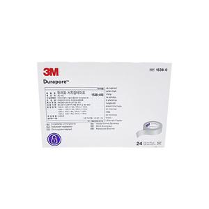3M 듀라포 실크반창고 의료용 테이프 1538-0 1/2인치 24롤