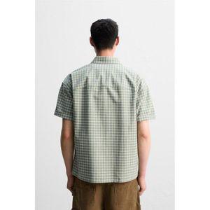 [국내] 자라 남성 ZARA 옥스퍼드 스트럭처 셔츠 - 그레이 블루 7446/310/916 Men 3339924