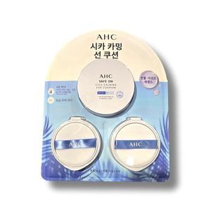 AHC 시카 카밍 선쿠션 세이프온 본품 25g + 리필 25g 2개 선팩트