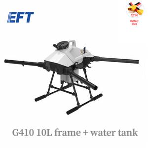 농업용드론 EFT 농지 살포용 농업용 드론 랙 과수원 시비 및 파종용 10 kg 하중 용량 G410 10l