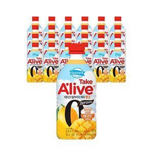 [덴마크]덴마크 테이크 얼라이브 제로 500ml 망고 24입 (pet)