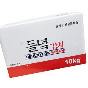 포기김치 들녁 냉장 10K 업소용 식자재 급식 대용량