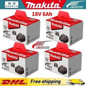 Makita 18V 6.0Ah 배터리 전동 공구 DDF487 DGA404 DTW700 DTD173 리튬 이온 교체 LXT BL1830