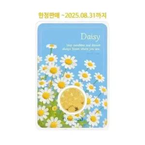 [아시아골드] 데이지 24k 순금 잠상 골드바 골드코인 3.75g