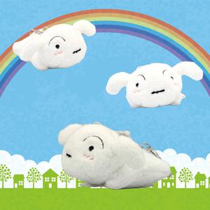 흰둥이 키링 2종 KC인증 정품 짱구는못말려