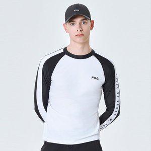 [휠라](광주신세계)[FILA] 풀오버 래쉬가드 (FS2RTG2402M_OWH)