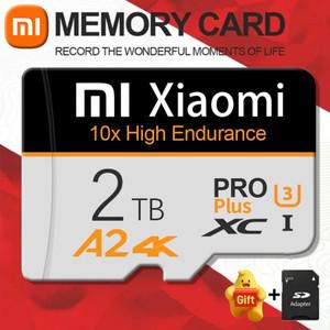 샤오미호환 2TB SD 메모리 카드 1TB 512GB 고속 TF U3 클래스 10 4K Ultra-HD 비디오 GOPRO호환 Hero 12