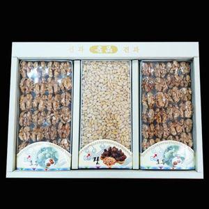 견과 선물세트 호두(살)190gx2+잣250g 호두190gx2+잣250g