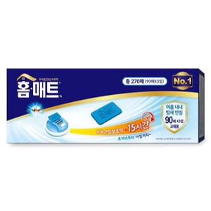 홈매트 리필 90매 X 3팩 (총270매)