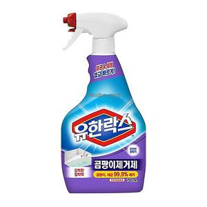유한락스 곰팡이 제거제 750ml x 4개