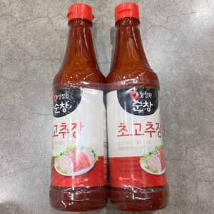 청정원 순창 초고추장 진골드 1kg x 2입