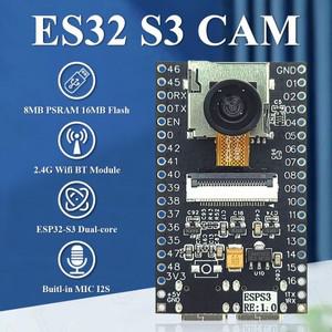 ESP32-S3 개발 보드 2.4G Wifi BT 모듈(MIC OV2640 카메라 모듈 포함) 새로운 ESP32 S3 N16R8 CAM 8MB PSRA