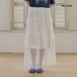 레이스티어드스커트 JZSK324D