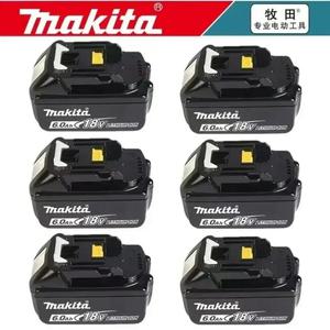 마끼다배터리 호환 Makita 18V 배터리 용 100% 6Ah BL1840 BL1830B BL1850B BL1850 BL1860 BL1815 교체 리