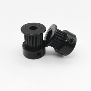 3D 프린터 부품 GT2 블랙 타이밍 벨트 풀리 2GT 20 톱니 알루미늄 구멍 3/3.17mm 4mm 6/6.35mm 8mm 너비 10