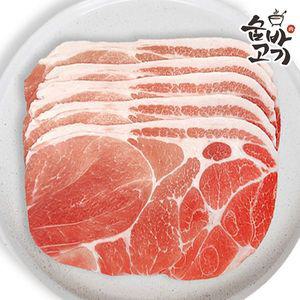 돼지 목전지 왕목살 구이용 1kg (500g x 2팩) 미국산 제육 구이 수육 찌개