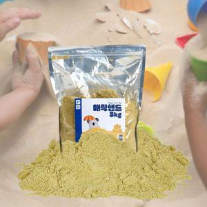 잘뭉치는 소프트 실내놀이 아트 매직샌드 3kg 상황이해발달 상상놀이