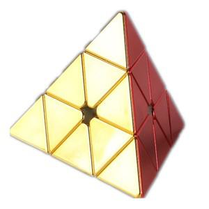 Shengshou Legend 피라미드 도금 매직 마그네틱 큐브, 3x3x3 오리지널 센소 교육 완구
