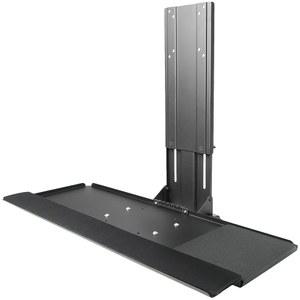 VIVO 컴퓨터 키보드 및 마우스 플랫폼 트레이 조절 가능한 VESA 마운트 부착물 Mount KB02