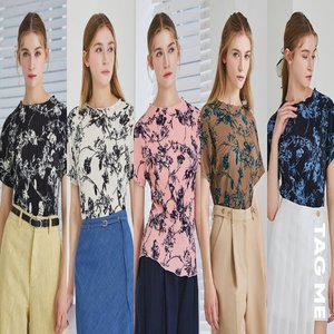 25SS 태그미 플리츠 블라우스 5종 860870