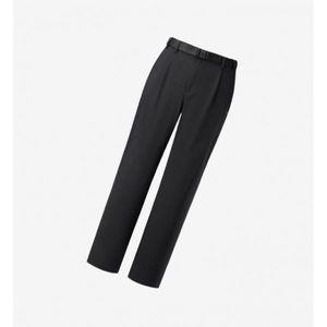 코오롱 스포츠 남성 원턱 레귤러핏 팬츠 JWPNS25131BLK 285969