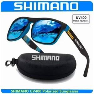 Shimano 편광 선글라스 UV400 남성과 여성을위한 보호 야외 사냥 낚시 운전 자전거 선글라스 옵션 박스