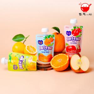 저당 저칼로리 주스 어린이음료 무탄산음료수 비타민 과일 쥬떼요