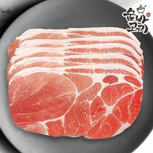 돼지 목전지 왕목살 구이용 5kg (1kg*5팩)