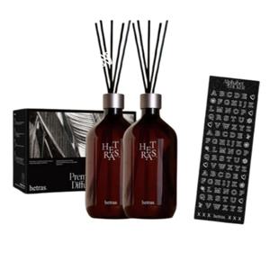 헤트라스 프리미엄 허그솝 대용량 디퓨저 510ml 2개입 기획(+스티커)