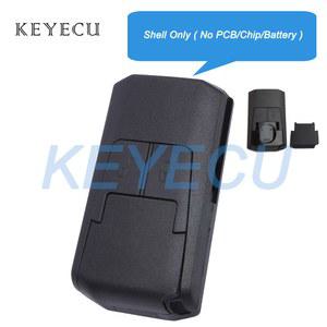 Keyecu 2 버튼 메르세데스 벤츠 Actros Antos 트럭 용 스마트 원격 키 Fob 쉘 케이스 커버 수정