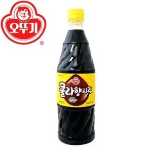 오뚜기 콜라향시럽 1kg 1개 슬러시시럽 원액음료 과일향시럽 콜라향슬러시