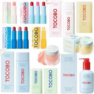 TOCOBO 유리 착색 립밤 라이트 블루 매트 썬스틱 천연 톤 밝기 편안한 립스틱 스킨 케어
