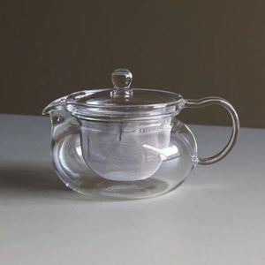 내열유리주전자 하리오 차차큐수 티포트 450ml CHJMN-45T 내열유리포트