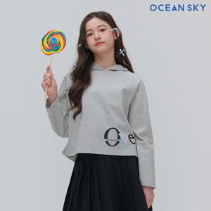 [오션스카이] 여아 크롭 라글란 후드티셔츠-DAJG5157B0B
