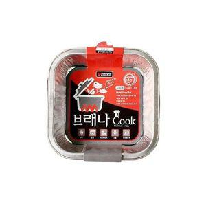 [기타]알미늄 DGLQOAET 사각 멀티냄비 3p (소) 캠핑 낚시 일회용냄비