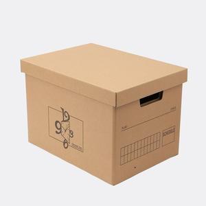 [BZFF5M15_51CR]DIY 크라프트 종이박스 39x28cm