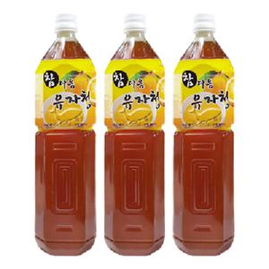 참다음 유자청 1.5L/ 5개