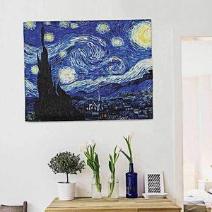 그림 액자 러블별빛밤 반고흐 인테리어 패브릭 포스터 S